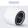 thumbnail image 4 of Filtro purificador de aire Purivortex AC400 Multi-Effect HEPA blanco, 4 of 4