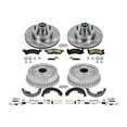 thumbnail image 3 of Power Stop Front and Rear Stock Replacement Drum and Shoe Kit KOE15023DK, 3 of 9