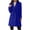 Blue, variant on Drovellove Plus Size Women's Wool Blend Double Breasted Peacoat with Notch Lapel and Pockets | Long Sleeve Winter Jacket for Casual Outings, Commuting, or Campus Days