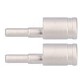 thumbnail image 3 of 4 Gauge Wire Connector, Silver 2pcs Power Cord Terminal High Hardness  For Inverter Battery And Automotive Applications For Car Audio, 3 of 8