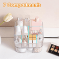 thumbnail image 4 of Organisateur de Maquillage avec Tiroir Empilable Organisateurs de Cosmétiques pour Soins de la Peau Parfums Lotions Rouges à Lèvres A, 4 of 6