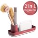 thumbnail image 1 of Organizador de cocina y baño-Sistema de almacenamiento 2 en 1-Almacenamiento de utensilios de cocina o como accesorio de almacenamiento en el baño-Organizador de fregadero Feliz Sencillez, 1 of 3