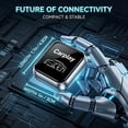 thumbnail image 7 of Mini Wireless CarPlay Adapter for Apple iPhone iOS 10+, No Delay & Plug & Play, Convert Wired to Wireless Carplay Dongle for 2026 Cars, USB-A/Type-C Port with Realtek 8730E Chip for iPhone6+, 7 of 7