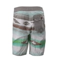 thumbnail image 3 of 3rd & Army Men’s Premium Surf Board Shorts Summer Swimwear Beach Swim Trunks (Mint - 3M31WZ014, 30), 3 of 4