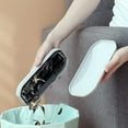 thumbnail image 4 of Cepillo para residuos, recogedor de migas manual de mesa blanco TIANLIN, recogedor de migas de 20 cm, gran poder de limpieza, adecuado para limpiar cabello, residuos y restos de papel, 4 of 5