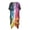Abstract Colorful Smoke Design, variant on Casual Bikini Cover Up for Beach Polyester Quick Dry Long Kimono Swimsuit Cover Up Camo USA Flag Print