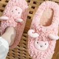 thumbnail image 2 of Aueoeo Slippers for Women Indoor and Outdoor, Women's Fuzzy House Memory Foam Slippers Cute Slippers Warm Winter Slippers Soft Fleece Plush Slippers, 2 of 7