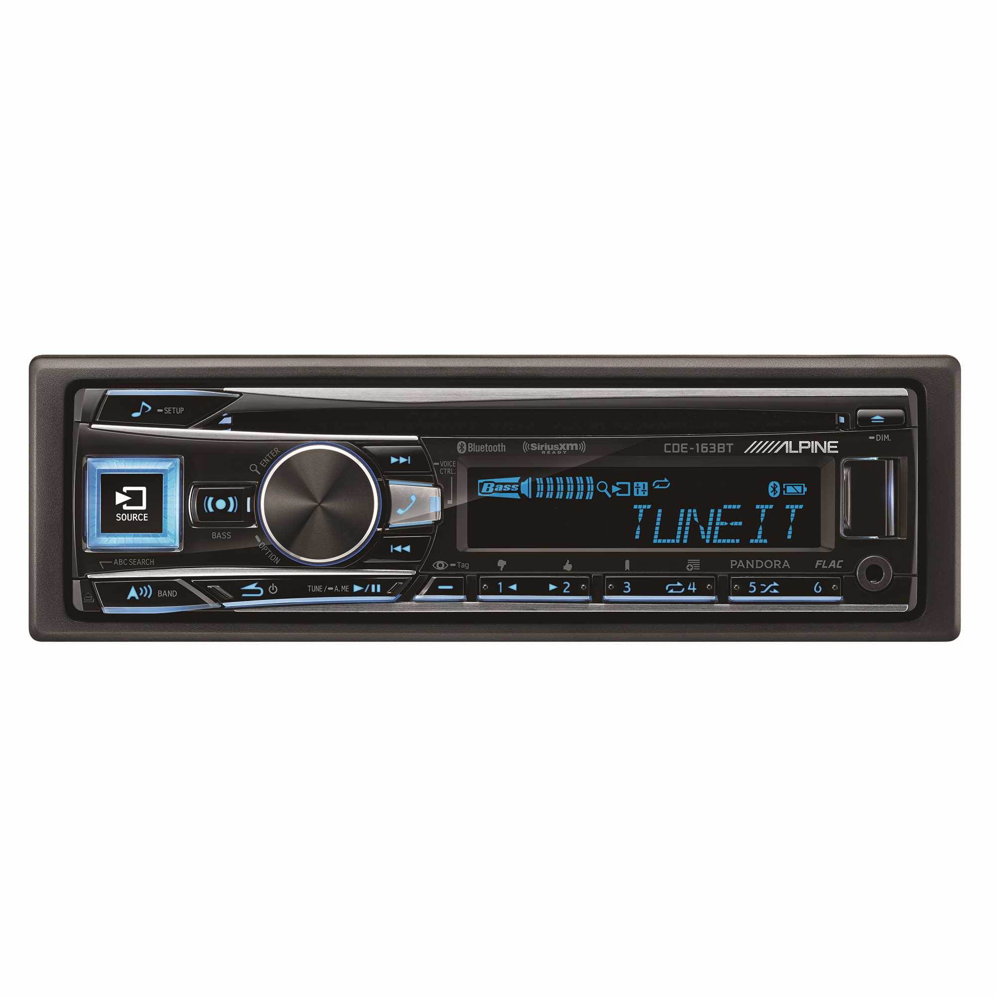 Twee graden Opgetild Sociale wetenschappen Alpine 200W Advanced Bluetooth CD/USB/MP3 Car Audio Stereo Receiver |  CDE-163BT - Walmart.com