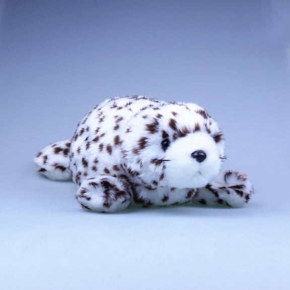 Cute Spotted Seal Stuffed Animal Plush Toy, Ocean Plushies, Birthday Gift