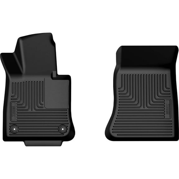Husky Liners 18941 Weatherbeater Floor Mats Fit 2023-2025 Mercedes-Benz GLC300 Front Row Liners 2pc Black