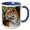 Blue/White, variant on 3drose, Photograph of an Elegant Tiger Wildlife Photography, 15oz Mug
