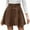 Brown, variant on AOOCHASLIY Clothes Women Trendy Sexy Solid Color Button Retro Corduroy High Waist Skirt