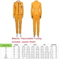 thumbnail image 3 of Disfraz de Kill Bill The Bride para cosplay, chaqueta, pantalones, abrigo amarillo, para mujer adulta, para Halloween, carnaval, juego de rol, devolución gratuita, 3 of 5
