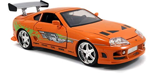 Jada Fast & Furious Build N Collect Wave 2 Lot of 6 Brian's Supra 1/55 scale 