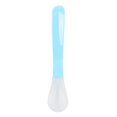 thumbnail image 1 of Cuchara para bebé de color azul cielo suave con mango de silicona y diseño de arroz con agua, perfecta para las primeras comidas de los niños, 1 of 8