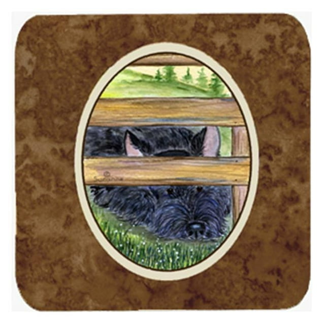 Carolines Treasures SS8193FC Scottish Terrier Foam Coasters - Set 4