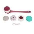 thumbnail image 1 of Lave-Dos Électrique, Rotation à 360 Degrés, Silicone Doux pour la Peau, 3 Vitesses Réglables, Brosse de Douche Électrique pour le Corps, 1 of 8