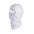 thumbnail image 2 of Xfvqtps Balaclava Face Mask for Men Distressed Ski Outdoor Sports Windproof Balaclava Cap Solid Color Full Face Mask Stretch Soft Winter Insulated Neck Protection Hood White, 2 of 9