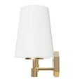 thumbnail image 4 of Hunter - Nolita 3-light Alturas Gold, Medium Size Vanity Light, Dimmable, Modern Style, for Bedrooms, Dining, Living Rooms - 19882, 4 of 6