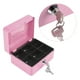 thumbnail image 5 of Caja de Seguridad Portatil para Dinero, Caja Fuerte de Alta Seguridad Portátil para Dinero Documentos Caudales Billetes y Monedas(Rosa) Khall JYB02344-02, 5 of 6