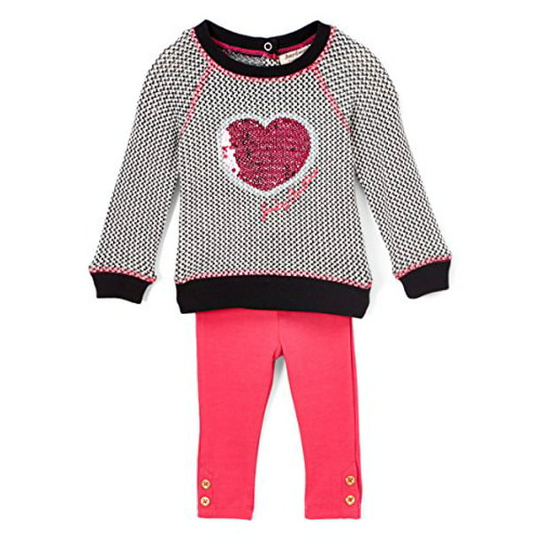 Juicy Couture - Juicy Couture Toddler Girls' Sweater Tunic with Solid ...