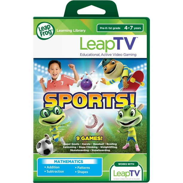 LeapFrog LeapTV Sports! Educational, Active Video Game, Academic