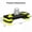 Yellow, variant on WDZS Step Aerobic Platform, 31" Exercise Step with 3 levels Adjustable Height, 4 Stackable Risers, Fitness Training Workout Stepper for Home Gym, Cardio Strength,Gray