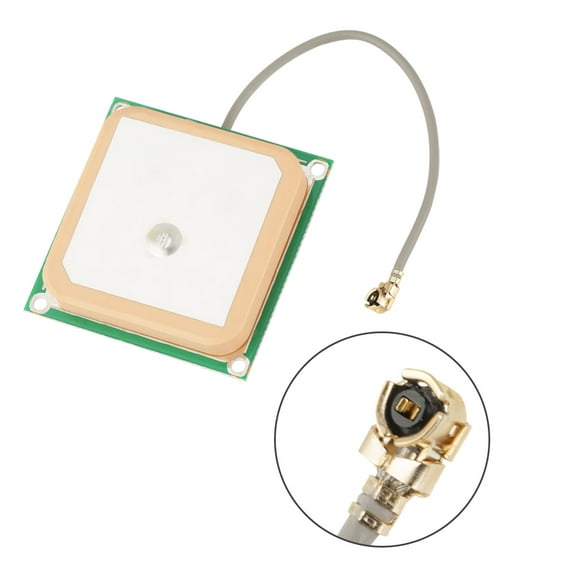 Antena, GPS de alta ganancia de 28 dB Antena activa GPS Antena de cerámica GPS de alta capacidad