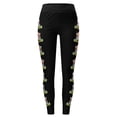 thumbnail image 5 of WILLBEST Leggings de Cintura Alta Para Mujer, Pantalones de Yoga Para Entrenamiento, Suaves, Elásticos, Cómodos, Deportivos, Para Correr, Fitness, Estampado de Pascua Extra Grande, 5 of 5