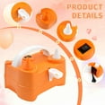 thumbnail image 3 of Portable Automatic Dual Nozzle Balloon Pump Electric Air Inflator with Tying Tools,Perfect for Birthday Parties, Showers Decorations, Party Balloon Inflator |Durable Plastic Construction, 3 of 9