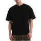 thumbnail image 1 of Blusas y camisas de manga corta con cuello en V para hombre, blusa informal de color liso con cuello en V y manga corta, blusa para hombre, 1 of 4
