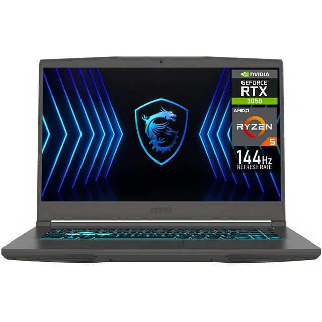 Laptop Gamer MSI Thin NVIDIA GeForce RTX 3050 AMD Ryzen 5 7535HS 16GB DDR5 SSD 512GB 15.6" Teclado Español Gaming y Multitarea