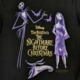 thumbnail image 3 of The Nightmare Before Christmas Unisex T-Shirt: Purple Characters (Embellished) (Large), 3 of 4