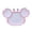 Pink, variant on Eqslft Crab-Shaped Meal Tray with Suction Base, Food-Grade Silicone, 3-Compartment Plate with Spoon & Fork for Office, Picnic, Party(Green)