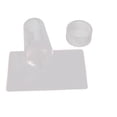 thumbnail image 5 of SAYOO 2 Pcs Manicure Stamp with Cover, Silicone Transparent Art Tool, 5 of 7