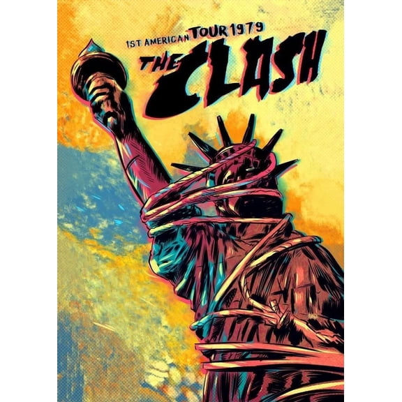 1979 The clash Concert Poster Wall Art Print Approximately 11 x 17 Inch Poster