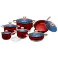 thumbnail image 1 of Batería De Cocina Perla Deluxe 13 Pzas acero inoxidable Perla CO-PDL13, 1 of 3