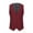 Red, variant on Mens Suit Vest Waistcoat Casual Tweed Vintage V Neck Business Herringbone for Prom Red XXL