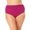 Pink, variant on Anne Cole womens  Hi Waist Shirred Bottom, 22W