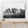 thumbnail image 3 of wall26 Canvas Print Wall Art Black &amp; White Motorcycle Racers Sports Athletes Photography Realism Contemporary Scenic Urban Multicolor Ultra for Living Room, Bedroom, Office - 24"x36", 3 of 5