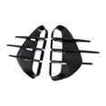 thumbnail image 1 of 2 piezas de cubierta de ventilación lateral para coche, embellecedor para decoración automotriz, guardabarros delantero, accesorios exteriores, actualización de cubierta de ventilación raya, 1 of 8
