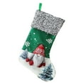 thumbnail image 3 of Xuniizn Christmas Stockings Bulk, Assorted Festive Xmas Stockings for Fireplace Mantel Decor, Traditional Holiday Ornaments, Christmas Decorations for Home, Cloth, 3 of 3