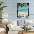 thumbnail image 2 of Stupell Industries Breezy Coastal Hammock Canvas Wall Art, design by Franklyn Gregory, 2 of 7