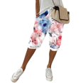 thumbnail image 1 of Womens Color Pocket Straight Tube Loose Stretch Yoga Pants Color Contrast Solid Pants plus Size Yoga Pants with Pockets for Women Drawstring Sweatpants Women Loose Track Pants for Women plus Size, 1 of 4