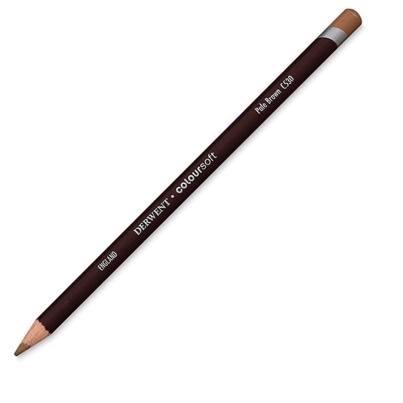 Derwent Coloursoft Pencil - Pale Brown