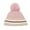 Pink, variant on WREESH Women's Winter Printed Beanie Scarf With Warmth and Fleece Protection, Thick Hat and Scarf Set Beige