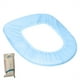 thumbnail image 2 of Funda Desechable para Asiento de Inodoro Portátil, de Tela No Tejida, Ideal para Viajes, Hoteles, Aviones y Baños Públicos. Empaque Individual., 2 of 7
