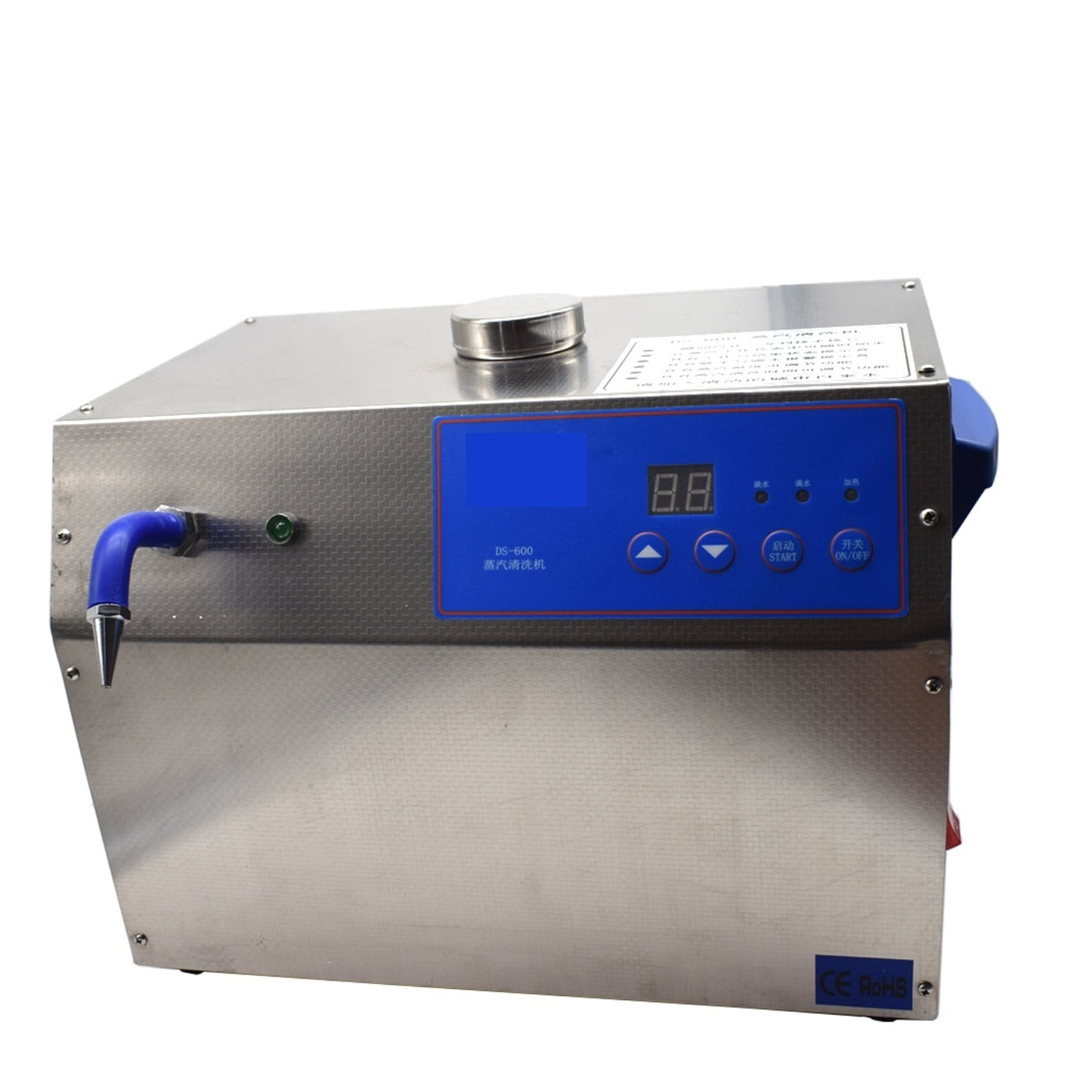 Jewelry Stainless Steel Steam Cleaning Machine, Heatable High Temperature High Pressure Cleaner ,Efficient Cleaning
