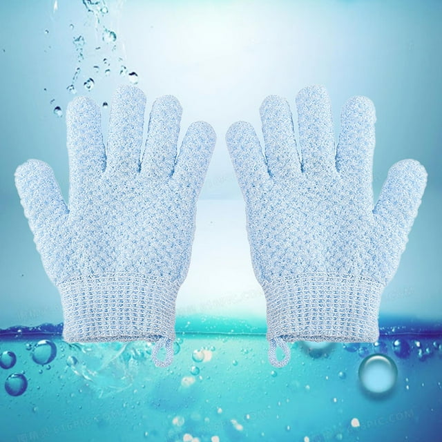 Back Bath Mud Exfoliating Scrub Scrub Scrub Bath Rub Rub Five Gloves Finger Scrub Towel Gloves