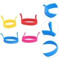 thumbnail image 1 of 4pcs Silicone Egg Ring Omelette Mold Non Stick Egg Ring Mold Omelet Pancake Ring, 1 of 1